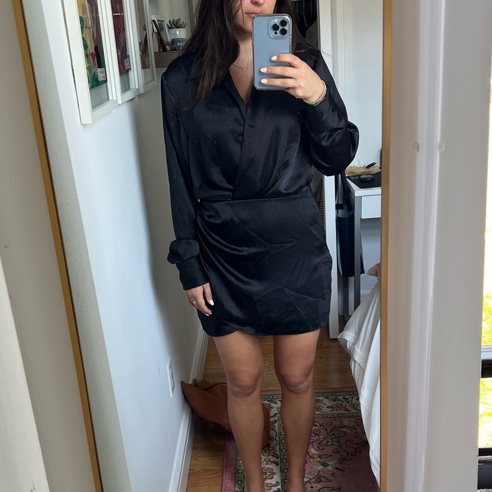 Medium black zara dress NWT